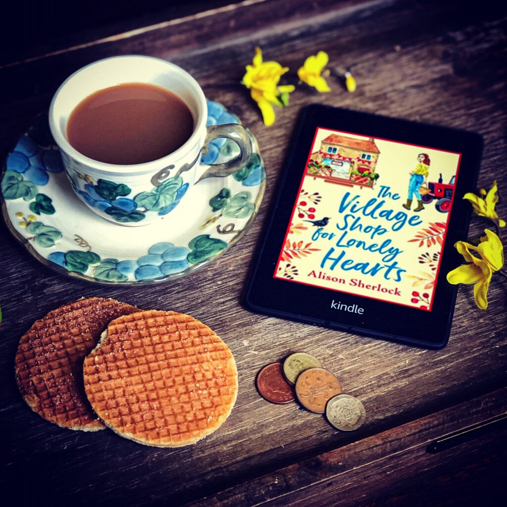 The Village Shop for Lonely Hearts bookstagram post
