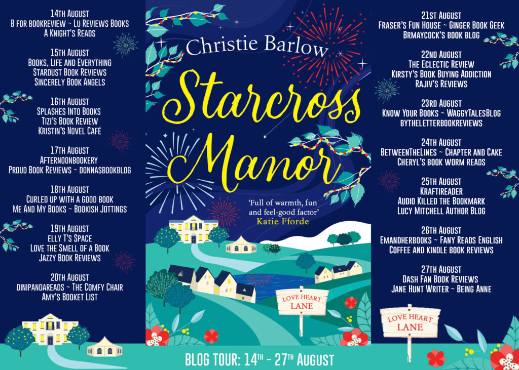 Starcross Manor book tour banner