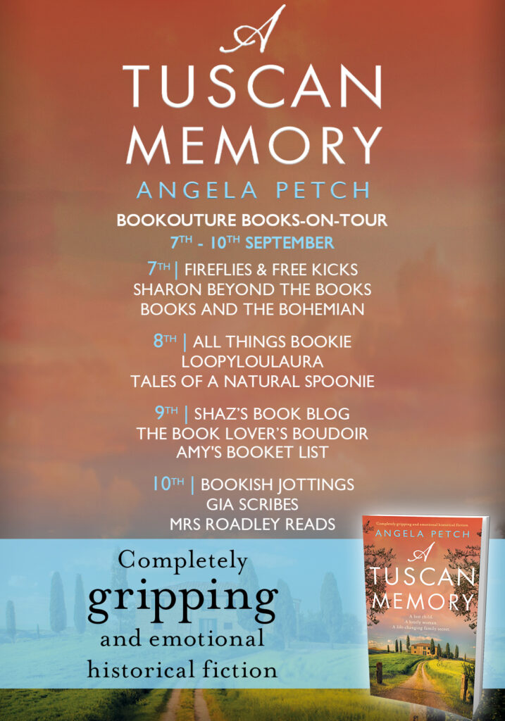 A Tuscan Memory book tour information