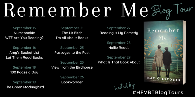 remember me book tour graphic