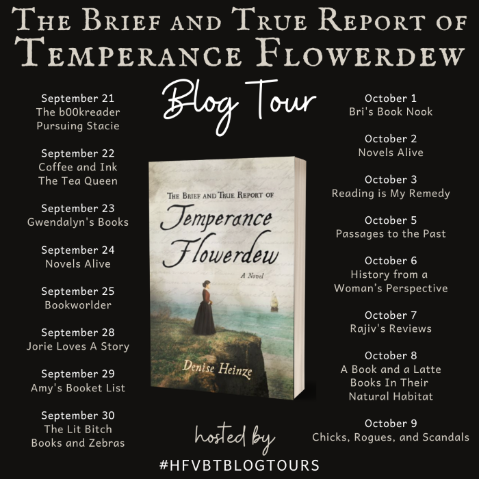 he Brief and True Report of Temperance Flowerdew tour banner