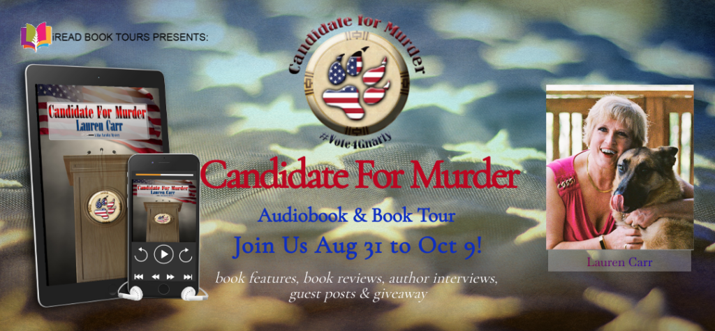 Candidate for Murder tour banner