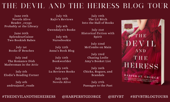 The Devil and the Heiress tour banner